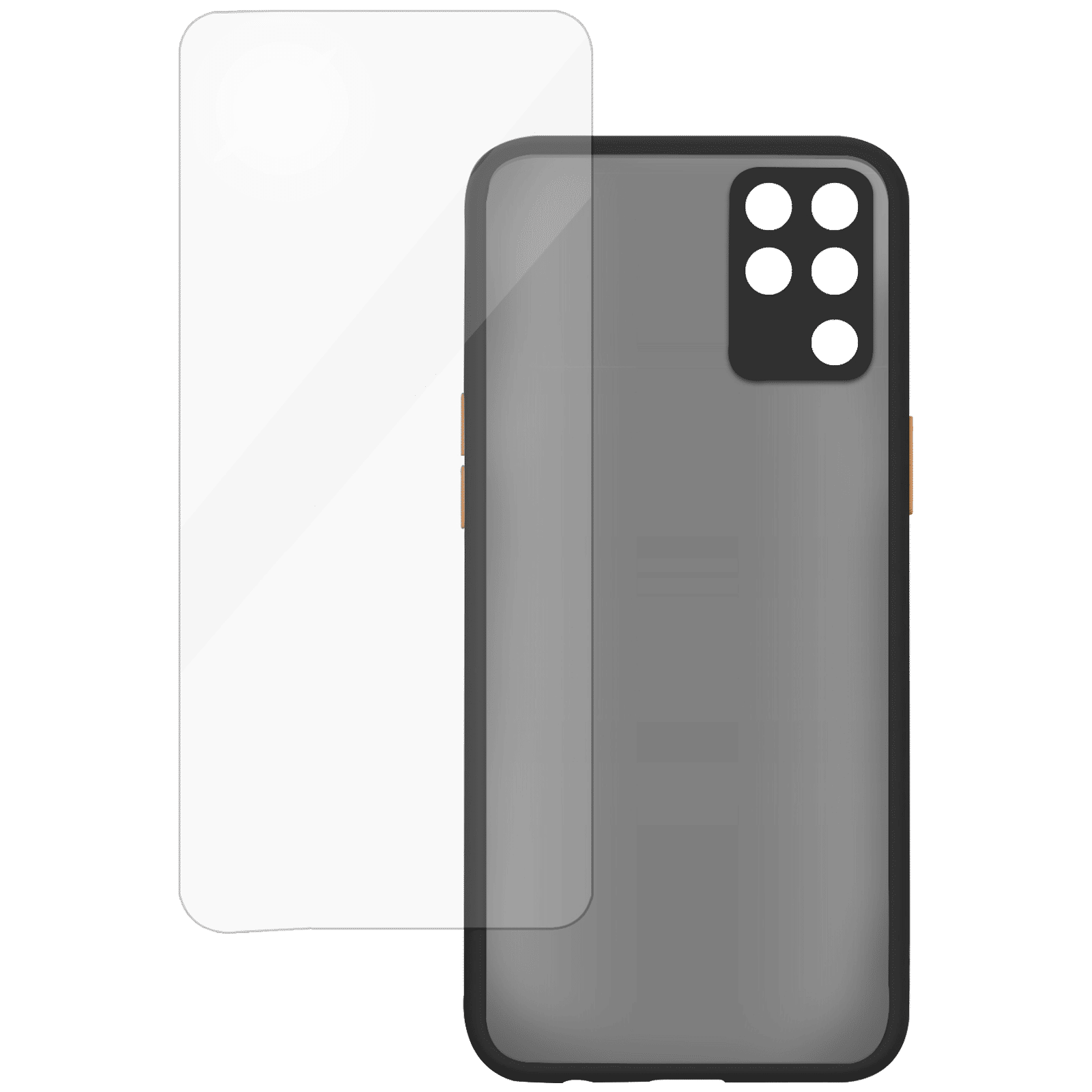 Buy Arrow Camera Duplex Screen Protector And Polycarbonate Back Cover Combo For Oppo F19 Pro